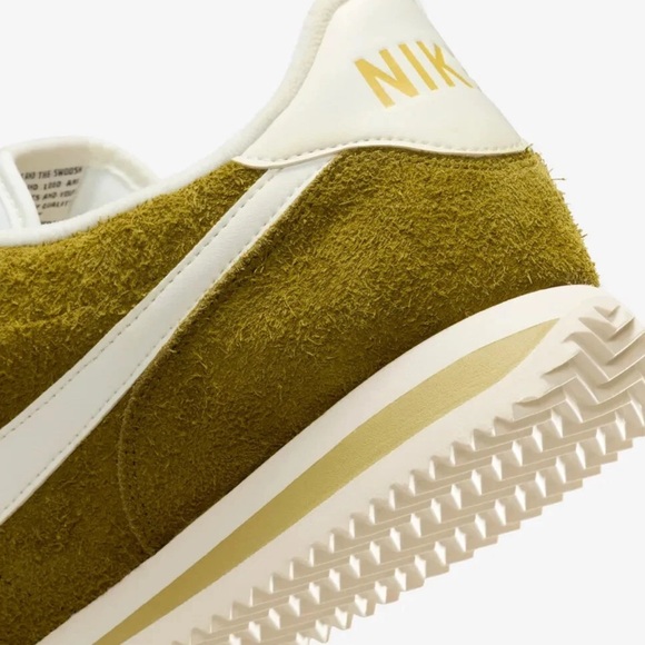 Nike Cortez SE Pacific Moss Suede Lace Up Sneakers HF3142-300 Men's Size 13 - Picture 6 of 8